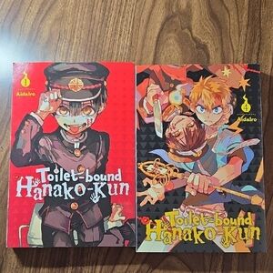 Toilet-bound Hanako-kun Manga Set - Red and Multicolor